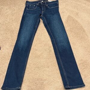 rag & bone Dark Blue Straight Leg Jeans